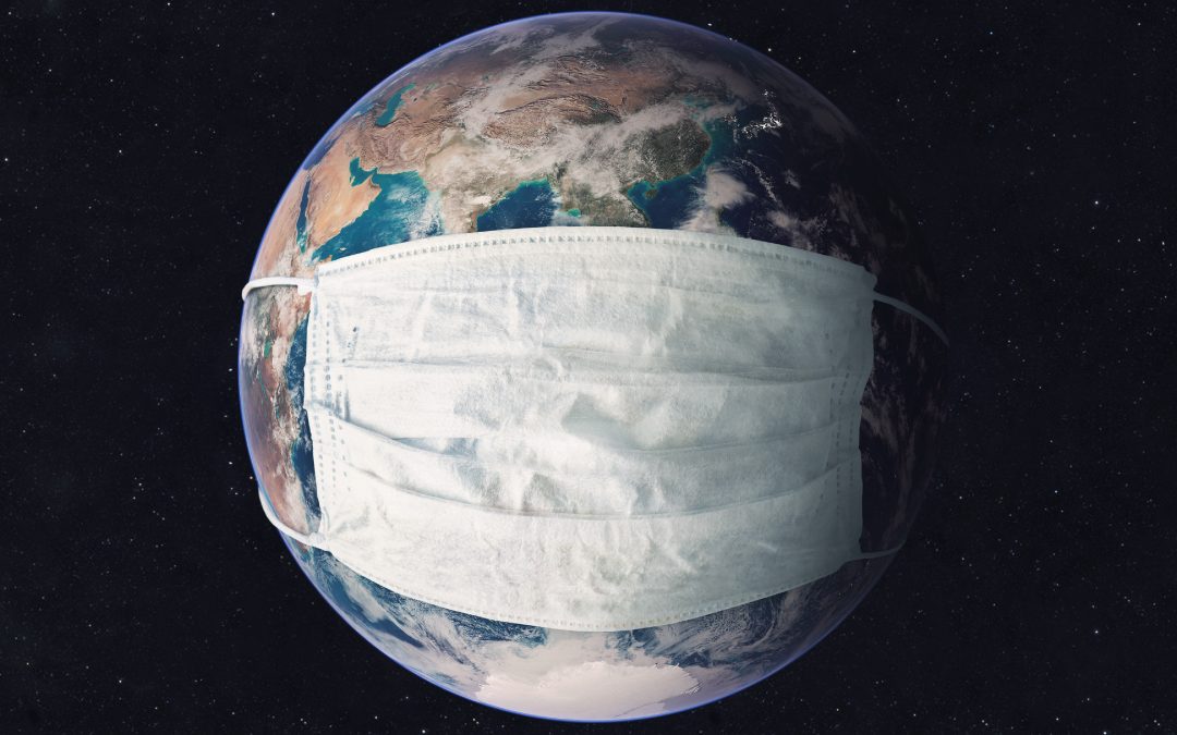 Covid-19 und Verbindung der Luftverschmutzung